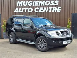 Black Used 2013 Nissan Pathfinder Tekna SUV | £11,995