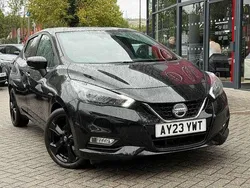 Black Used 2023 Nissan Micra Hatchback | £15,999 (Fair price)