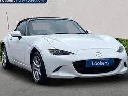White Used 2017 Mazda MX5 Cabriolet | £13,299 (Fair price)