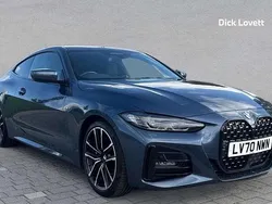 Blue Used 2020 BMW 420 M Sport Coupe | £24,790 (Expensive)