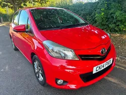 Red Used 2014 Toyota Yaris Plus Hatchback | £4,494 (Fair price)