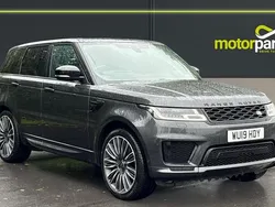 Carpathian grey metallic Used 2019 Land Rover Range Rover Sport Autobiography Dynamic SUV | £30,000 (Good price)