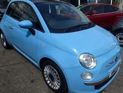 Blue Used 2013 Fiat 500 Lounge Hatchback | £3,995 (Fair price)
