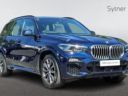 Blue Used 2021 BMW X5 M Sport SUV | £37,500 (Fair price)