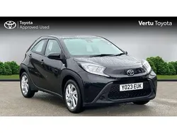 Black Used 2023 Toyota Aygo PURE Hatchback | £12,128 (Fair price)