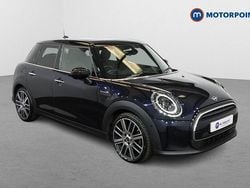 Blue/black Used 2021 Mini Cooper Exclusive Hatchback | £19,749 (Expensive)