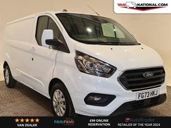 White Used 2023 Ford Transit Custom Limited | £18,990 (Fair price)
