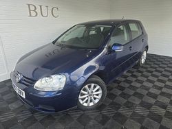 Blue Used 2007 VW Golf V Match Hatchback | £2,398 (Fair price)