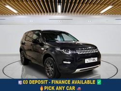 Black Used 2017 Land Rover Discovery Sport HSE SUV | £12,199 (Good price)