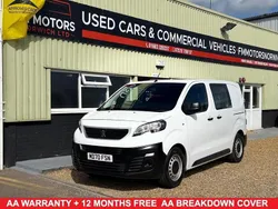 White Used 2021 Peugeot Expert Van | £12,900 (Fair price)