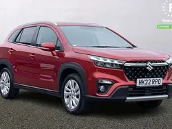 Red Used 2022 Suzuki SX4 S-Cross SUV | £15,799 (Good price)