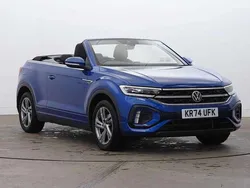 Blue Used 2024 VW T-Roc Cabriolet R-line Cabriolet | £31,989 (A bit pricey)