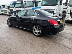 Black Used 2016 Mercedes C200 AMG line Sedan | £5,495