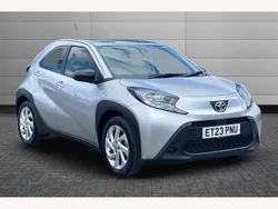 Silver Used 2023 Toyota Aygo PURE Hatchback | £12,491 (Fair price)