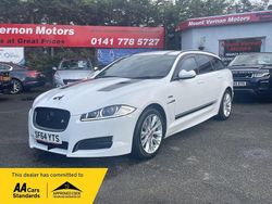 White Used 2014 Jaguar XF Sportbrake R-Sport Estate | £11,995 (Expensive)
