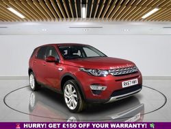 Red Used 2017 Land Rover Discovery Sport HSE Luxury SUV | £13,049 (Fair price)