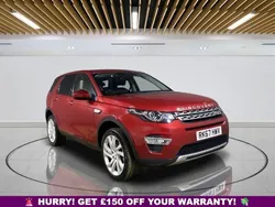 Red Used 2017 Land Rover Discovery Sport HSE Luxury SUV | £12,649 (Good price)