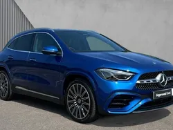 Spectral blue metallic Used 2024 Mercedes GLA220 AMG Line Premium Plus SUV | £39,418 (Expensive)