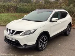 White Used 2017 Nissan Qashqai Tekna SUV | £10,200 (Good price)