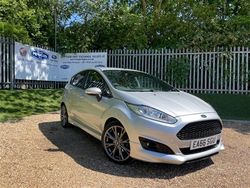 Silver Used 2016 Ford Fiesta ST-Line Hatchback | £8,990 (A bit pricey)