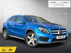 Blue Used 2015 Mercedes GLA220 AMG line SUV | £14,390 (Fair price)