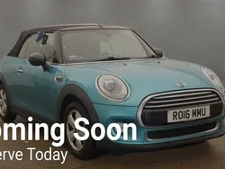 Blue Used 2016 Mini Cooper Cabriolet Cabriolet | £6,995 (A bit pricey)