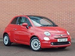 Red Used 2022 Fiat 500 Dolcevita Hatchback | £10,998