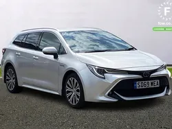 Silver Used 2019 Toyota Corolla Sport Estate | £17,899 (Fair price)