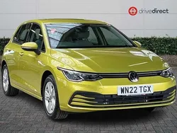 Yellow Used 2022 VW Golf VIII S Hatchback | £18,200 (Good price)
