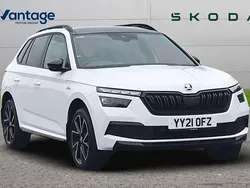 Moon white metallic Used 2021 Skoda Kamiq Monte Carlo SUV | £17,390 (Fair price)