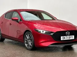 Red Used 2021 Mazda 3 Inclusive Hatchback | £15,951 (Fair price)