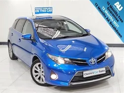 Blue Used 2014 Toyota Auris Hatchback | £5,395