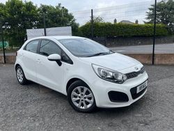 White Used 2013 Kia Rio Hatchback | £4,995 (Fair price)