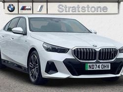White Used 2024 BMW i5 M Sport Sedan | £44,850 (Fair price)