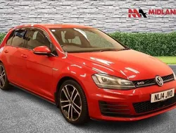 Red Used 2014 VW Golf VII GTD Hatchback | £8,600 (Fair price)