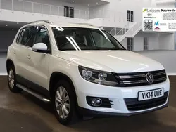 White Used 2014 VW Tiguan Match SUV | £7,990 (Fair price)
