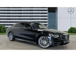 Black Used 2022 Mercedes S580 Executive Sedan | £73,841 (Fair price)