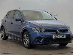 Blue Used 2024 VW Polo R-line Hatchback | £21,850 (Fair price)