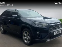 Blue Used 2019 Toyota RAV4 Hybrid SUV | £24,179 (Fair price)