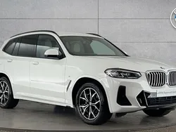 White Used 2022 BMW X3 M Sport SUV | £35,990 (Fair price)