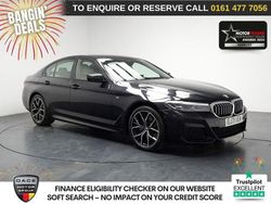 Black Used 2021 BMW 520 M Sport Sedan | £20,480 (Good price)