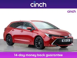 Red Used 2021 Toyota Corolla Estate | £17,979 (Fair price)