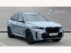 Grey New 2025 BMW X5 M Sport SUV | £73,995 (Expensive)