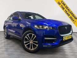 Blue Used 2018 Jaguar F-Pace R-Sport SUV | £14,799 (Good price)