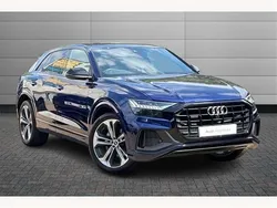Navarra blue Used 2023 Audi Q8 Black Edition SUV | £52,970 (Fair price)