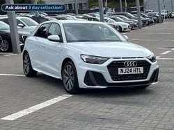 White Used 2024 Audi A1 S-Line Hatchback | £23,935 (Fair price)