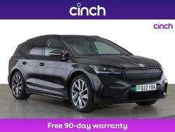 Black Used 2022 Skoda Enyaq iV SportLine SUV | £20,999 (A bit pricey)