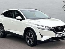 White Used 2021 Nissan Qashqai SUV | £17,734 (Fair price)