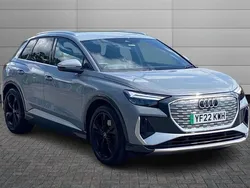 Grey Used 2022 Audi Q4 e-tron S-Line SUV | £26,950 (Good price)