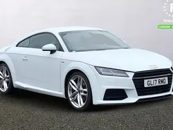 White Used 2017 Audi TT S-Line Coupe | £15,099 (Fair price)